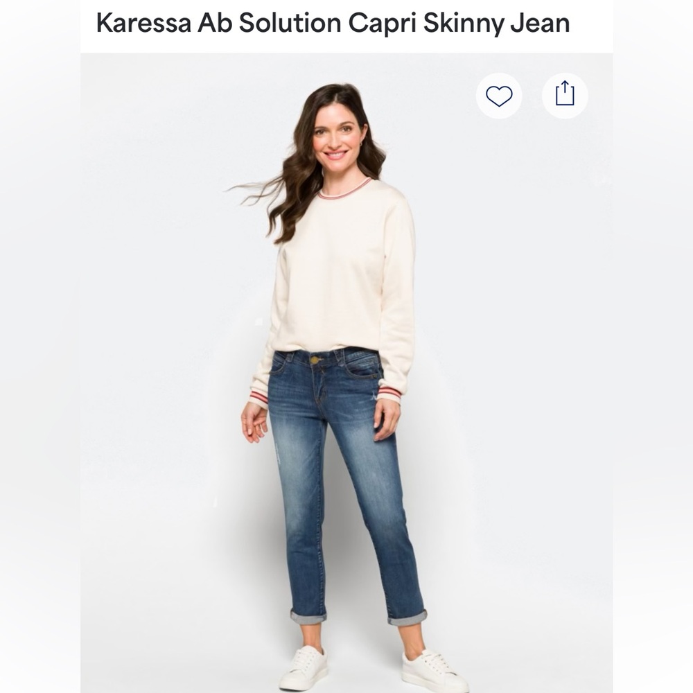 Democracy Karessa Absolution Capri Skinny jeans